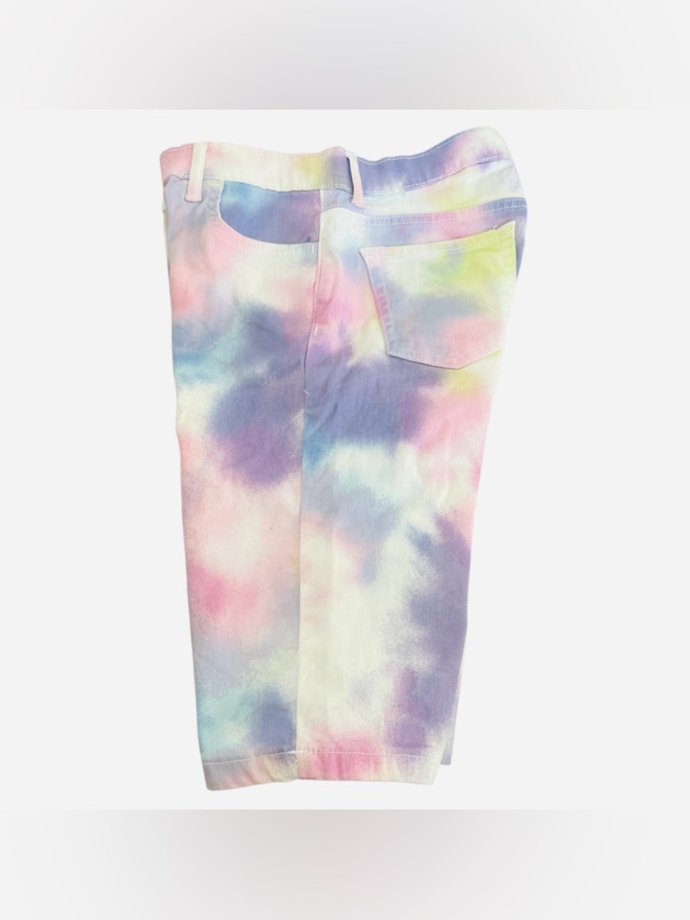 The Children's Place Pastel Tie-Dye Shorts - Pink, Purple, Blue, Yellow - Picture 5 of 7